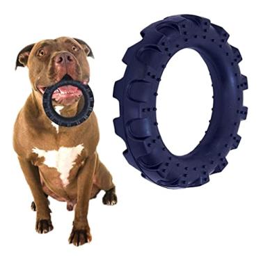 Imagem de Brinquedo para cães Pneu Hard Pequeno Preto