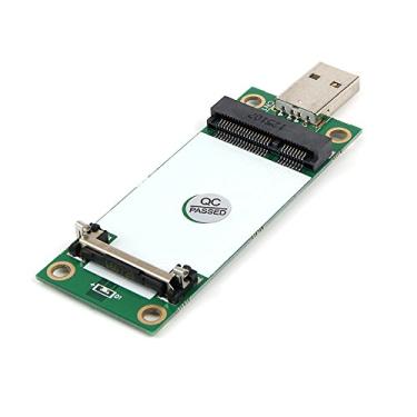 Imagem de Mini adaptador de cartão WWAN para USB PCIe com compartimento SIM, Mini PCI Express WWAN/LTE/4G conversor de testador de módulo, suporta 30 mm 50 mm cartão de rede de área ampla sem fio