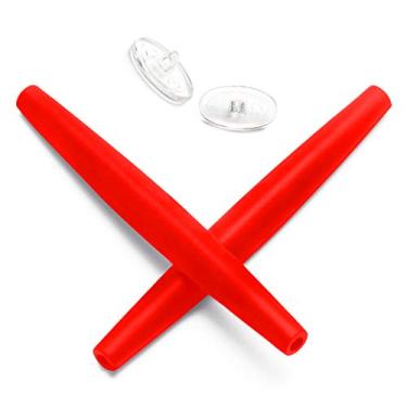 Imagem de Mryok Meia de substituição para óculos de sol Oakley Crosshair 1.0 – vermelha