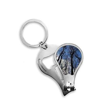 Imagem de Blue Sky Green Silvicultura Ciência Natureza Cenário Cortador de Unhas Abridor Chaveiro Tesoura