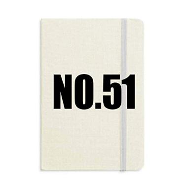 Imagem de Lucky No.51 Número Nome Notebook Capa Rígida Diário Clássico A5 Presente
