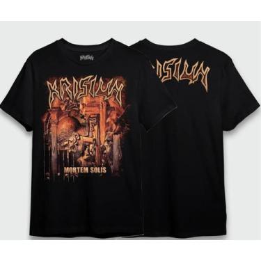 Imagem de Camiseta Krisiun - Mortem Solin - Metal Br -Top - Consulado Do Rock