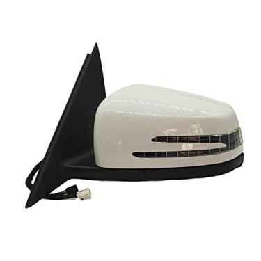 Imagem de JESYMBX Para Mercedes Benz W221 S-Class S300 S350 S400 S63 2006-2013 Conjunto de espelho retrovisor elétrico da porta lateral do carro branco esquerdo