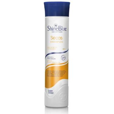 Imagem de Shampoo Shine Blue Secos Cabelos Ressecados 300ml