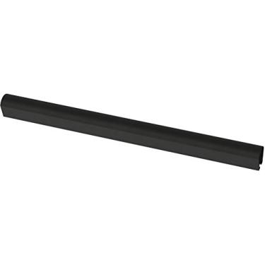 Imagem de Franklin Brass Puxador de armário ajustável em arco moderno, 5 cm a 21 cm, pacote com 5, preto fosco P43971K-FB-CP