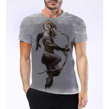 Imagem de Camiseta Camisa Sátiros Mitologia Grega Bode Chifres Hd 9 - Estilo Kra