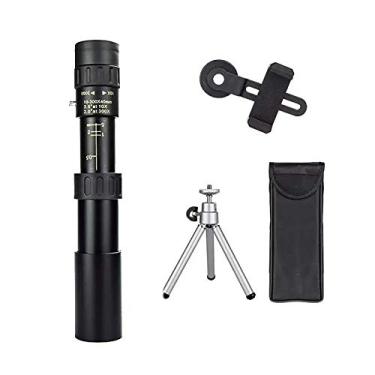 Imagem de 4K 10-300X40mm Super Zoom Monocular Telescope Binóculos BAK4-Prism Body Para viagens na praia Suporta Smartphone Tire fotos ao ar livre para observação de pássaros