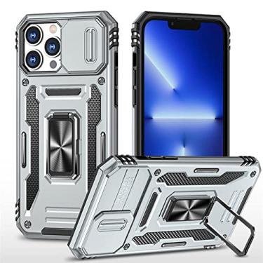 Imagem de Armor Shockproof Phone Case For iPhone 13 11 12 14 Pro Max 7 8 Plus X XR XS Max 12 13 14 11 Pro Ring Stand Holder Back Cover, T4, A, for iPhone X or XS