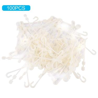 Imagem de plástico sem gosto não é fácil de quebrar clipes de plantas para legumes brond new