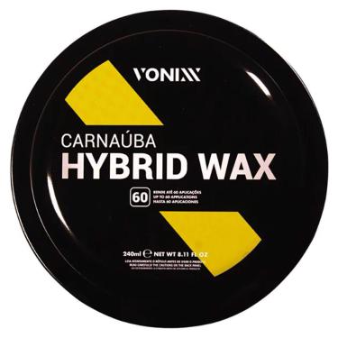 Imagem de Cera Carnaúba Hybrid Wax 240g Vonixx