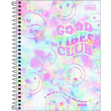 Imagem de Planner Espiral GOOD VIBES M7 2023 - TILIBRA