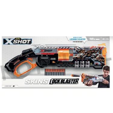 Imagem de Lancador Xshot Skin Lockable Blaster 16 Dardos