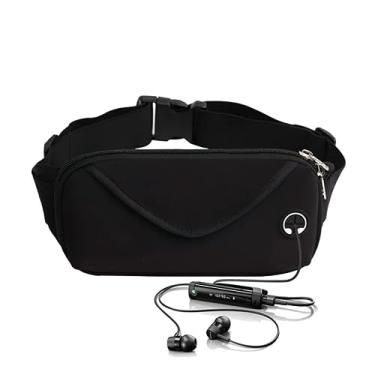 Imagem de Pochete Esportiva Masculina Feminina De Corrida Doleira Impermeável Celular Bike (Preta)