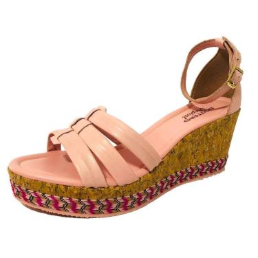 Imagem de Sandalia Couro Anabela Media Bottero 344823