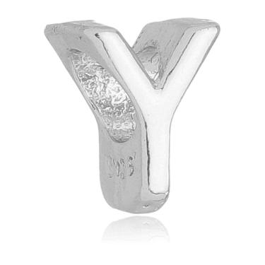 Imagem de Berloque Letra Y Separador Pandora Banhado a Prata 925 - Premium