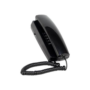 Imagem de Telefone de parede com fio preto HDL