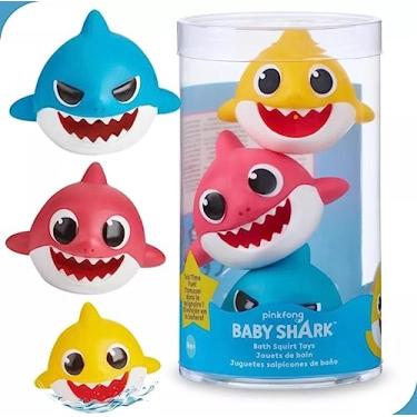 Imagem de Baby Shark Pack Com 3 Figuras De Banho, Sunny