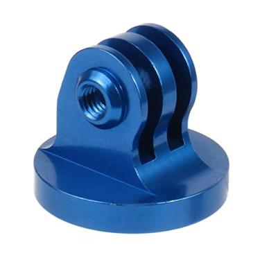 Imagem de Adaptador de montagem em tripé de liga de alumínio CNC leve para câmera esportiva adaptador de rosca 1/4 para Gopro
