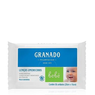 Imagem de Granado Lenço Bebê, Pele Sensível, 50 Unidades