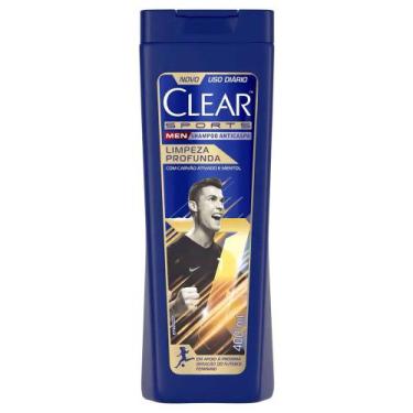 Imagem de Shampoo Anticaspa Limpeza Profunda 400ml Clear  - Unilever