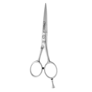 Imagem de Tesoura de Cabelo Edel Solingen Cobalt Top Line F Navalha 5,5¨ ou 14cm