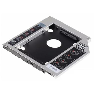 Imagem de Adaptador Caddy Dvd Para Segundo Hd Ou Ssd 2.5 Sata 9.5mm