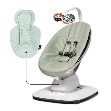 Imagem de Cadeira Balanço Mamaroo 5.0 Wifi Ganhe Almofada Dupla Face Mamaroo