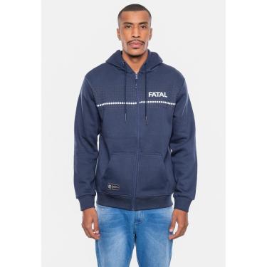 Imagem de Moletom Fatal Fashion Basic Canguru Aberto Masculino-Masculino