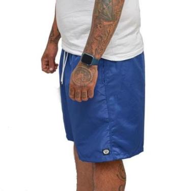 Imagem de Bermuda Short Moda Praia Plus Size Masculino Tactel G1 G2 G3-Masculino