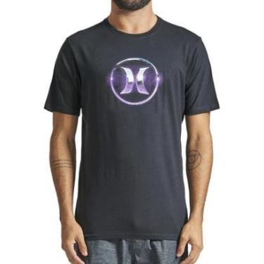 Imagem de Camiseta Hurley Chrome Icon SM24 Masculina-Masculino