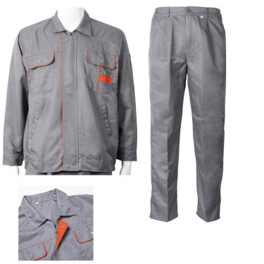 Imagem de Conjunto Uniforme EPI Segurança do Trabalho Listra Refletiva Prestador de Serviço Construçao Civil