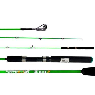 Imagem de Vara Deyu Max Bull Molinete 1,66cm Inteiriça 10-20lbs MB-SF1651M Fibra de Vidro