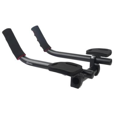 Imagem de Generic Descanso de bicicleta guiador tt barra relaxamento guiador auxiliar bicicleta tt guiador aerobar para bicicletas triathlon universais