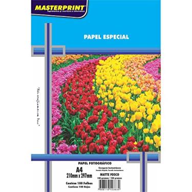 Imagem de Papel Fotográfico Matte Masterprint A4 108 Gramas 100 Folhas