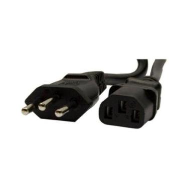 Imagem de Cabo de Força 5 metros - Tripolar - Novo Padrão Brasileiro - 0,75mm / 