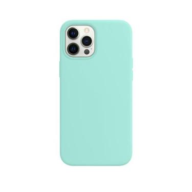 Imagem de Capa Capinha Silicone Compatível com iPhone 12 PRO MAX - GCM, Verde Ág