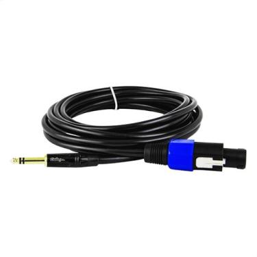 Imagem de Cabo P10 Mono Para Speakon - 10 Metros - Cirilo Cabos