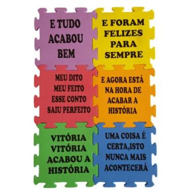 Imagem de Jogo Pedagógico Dado Contação De História Em Eva Colorido - CRIATIVA M