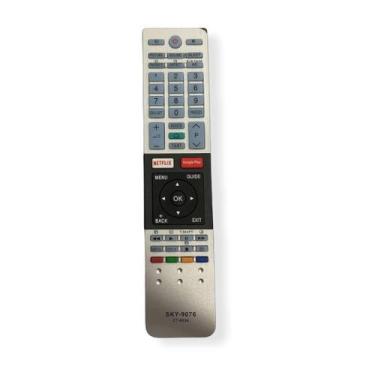 Imagem de Controle Remoto Compatível Tv Toshiba 4K Netflix Globoplay Ct8536  Cr-