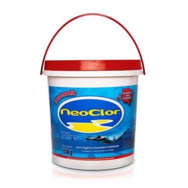 Imagem de Neoclor Estabilizado Cloro Para Piscina Balde 10kg