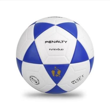 Imagem de Bola De Futevôlei Altinha XXI Penalty, Branco, Azul