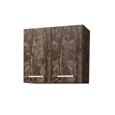 Imagem de Armario de parede 2 portas castani angola - Casa Mobilia Movelaria