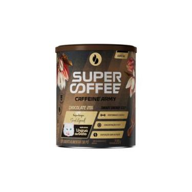 Imagem de Supercoffee Caffeine Army Chocolate Língua de Gato 220g, Chocolate Lín