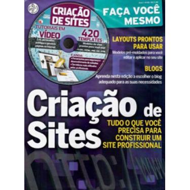 Imagem de Criação de Sites - Faça Você Mesmo (CD-ROM) ( encarte/CDs diversos) - 