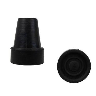 Imagem de Kit 2x Ponteira Pé de Borracha 7/8 Bengala Muleta Andador Artipé - Art