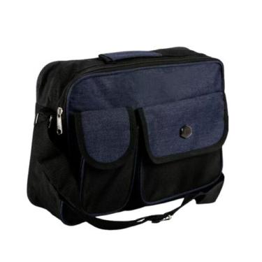 Imagem de Bolsa Pasta Maleta Transversal Executiva Notebook C/ Alça De Ombro - T