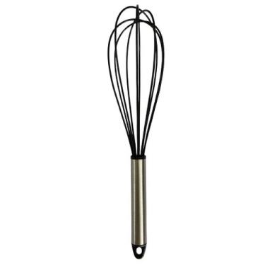 Imagem de Fue Silicone Batedor De Ovos Com Cabo Inox Fouet 30cm - Ladiv Comercia