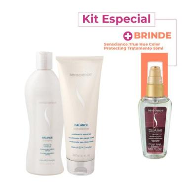 Imagem de Kit Senscience Balance True Hue Duo Oil (3 produtos)