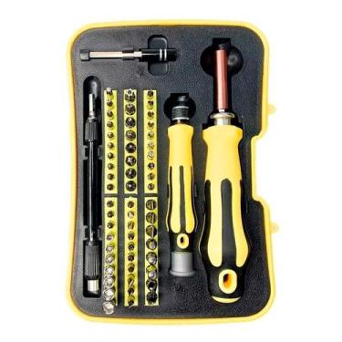 Imagem de Kit Ferramentas Chaves Precisão Celular Notebook Tablet 63pç - JOIMPOR