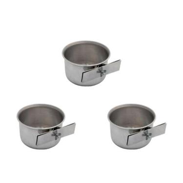 Imagem de Caneca de Alumínio Pássaro Aves Borboleta Médio Kit com 3 - Shoplonas